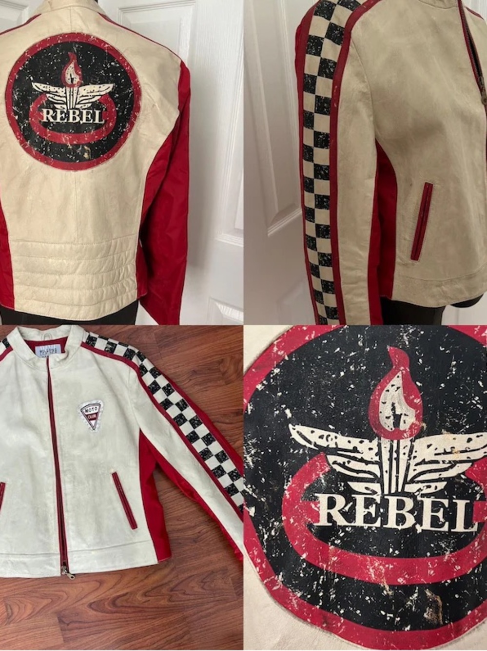 Wilson’s Leather Vintage Moto Jacket